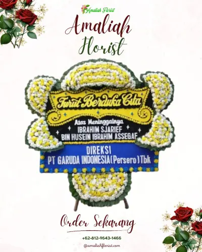 Papan Bunga Duka di Sindangagung